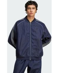 adidas - Sst Adicolor Loose Sst Denim Stone - Lyst