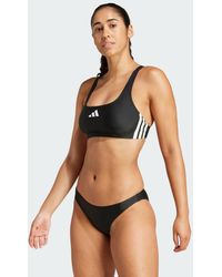 adidas - 3-Stripes V-Back Bikini - Lyst