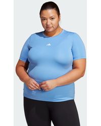adidas - Techfit Short Sleeve Training T-shirt (plus Size) - Lyst