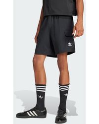 adidas - Trefoil Essentials Woven Cargo Shorts - Lyst