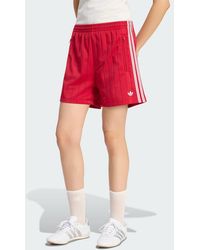 adidas - Pinstripe Firebird Shorts - Lyst