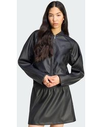 adidas - Pleather Sst Tracktop - Lyst