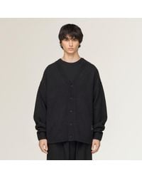 adidas - Y-3 Chito Graphic Knitted Cardigan - Lyst