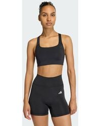 adidas - Optime Workout Medium Support Bra - Lyst