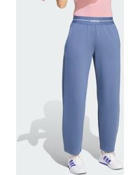 adidas - Hyperglam Barrel Joggers - Lyst