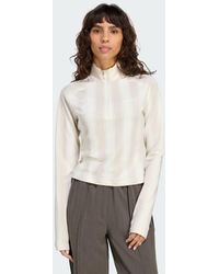 adidas - Maglia Half-Zip Graphic Football Long-Sleeve - Lyst