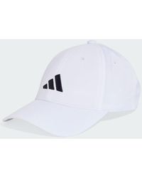 adidas - New Logo Embroidered Baseball Cap - Lyst