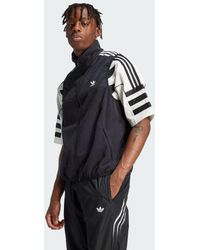 adidas - Adicolor 3-Stripes Microfleece Vest - Lyst