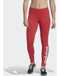 adidas damen sporthose essentials linear tights