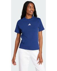 adidas - Essentials 3-Stripes Cotton T-Shirt - Lyst