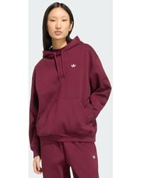 adidas Originals - Essentials Oversized Fleece Hoodie - Lyst
