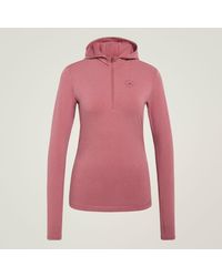 adidas - By Stella Mccartney Studio Ruched Long Sleeve Pullover - Lyst