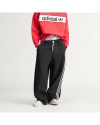 adidas - Adisignature 3 Stripes Open Hem Sweatpants - Lyst