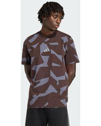 adidas - Amg Camo Short Sleeve T-Shirt - Lyst