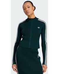 adidas - Giacca Da Allenamento Adicolor 3-Stripes Slim Knit - Lyst