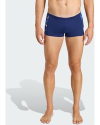 adidas - Ripstream Team Graphic Swim Boxers - Lyst