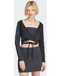 adidas Originals - Wraparound Cardigan - Lyst