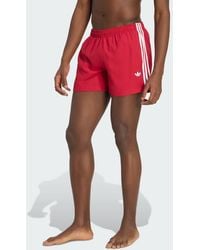adidas - 3 Stripes Swimshorts - Lyst
