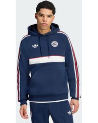 adidas Originals - Sweatshirt Adidas Fc Bayern Muenchen Og Hoodie Night/ Core - Lyst