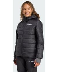 adidas - Terrex Multi Essentials Climawarm Insulated Hooded Jacket - Lyst