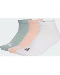 adidas - Cushioned Essentials Low Cut Socks 3 Pair Pack - Lyst