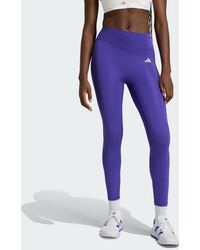 adidas - Optimé Essentials No Front Rise Seam 7/8 Leggings - Lyst