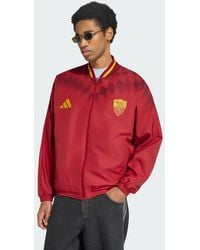 adidas - As Roma Stadium Track Top - Lyst