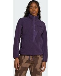 adidas - Terrex Xploric High Pile Fleece Oberteil - Lyst