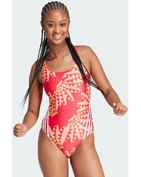 adidas - Costume da bagno FARM Rio 3-Stripes CLX - Lyst