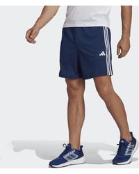 adidas Originals - Train Essentials Piqué 3-stripes Training Shorts - Lyst