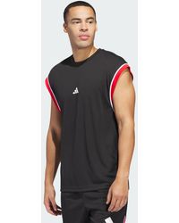 adidas - Basketball All-World Sleeveless Tank Top - Lyst