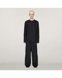 adidas - Y-3 Refined Wool Cuffed Tracksuit Bottoms - Lyst