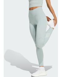 adidas - Adi365 Climacool 3 Stripes Running Full Length Leggings - Lyst
