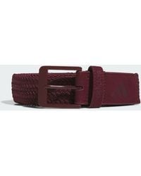 adidas - Braided Stretch Belt - Lyst