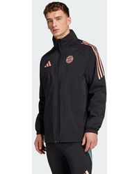 adidas - Chaqueta Impermeable Fc Bayern Tiro 24 - Lyst