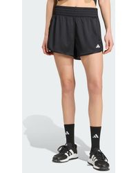 adidas - Pacer Essentials Knit High Rise Shorts - Lyst