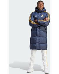 adidas - Real Madrid Dna Down Coat - Lyst