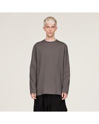 adidas - Y-3 Graphic Long Sleeve Long-Sleeve Top - Lyst