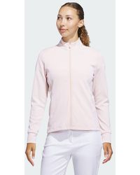 adidas - Performance Textured Full-Zip Jacket - Lyst