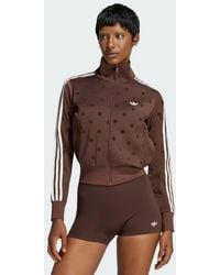 adidas - Satin Polka Dots Tt Track Top - Lyst