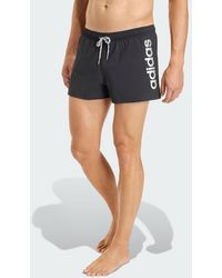 adidas - Logo Stretchy Knit Swim Shorts 3 Inch - Lyst