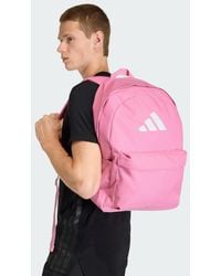 adidas - Classic 3 Bar Logo Backpack - Lyst