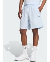adidas - Tech Trefoil Essentials Polyester Shorts - Lyst