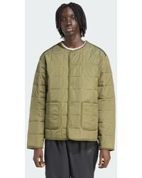 adidas - Quilted Jacket - Lyst