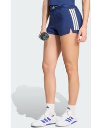 adidas - Hyperglam 3-Stripes Woven Shorts - Lyst
