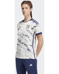 adidas - Italy Women's Team 23 Away Jersey - Lyst
