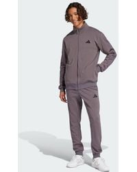 adidas - Adidas Tanktop SPORTSWEAR BASIC 3-STREIFEN TRAININGSANZUG - Lyst
