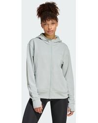 adidas - Designed 4 Training Full-Zip Hooded Sweatshirt - Lyst