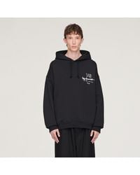 adidas - Y-3 Graphic Ft Hoodie - Lyst