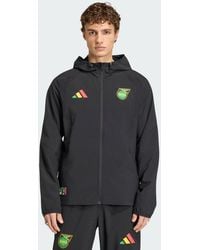 adidas - Jamaica X Bob Marley Tiro Travel Full Zip Windbreaker Jacket - Lyst